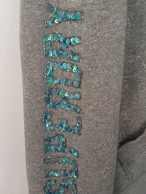 Superdry women's grey jacket like new