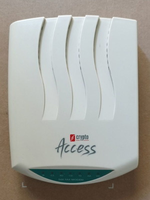 Crypto v.92 Access 56k dial-up modem και Crypto F201 ADSL USB modem μεταχειρισμένα