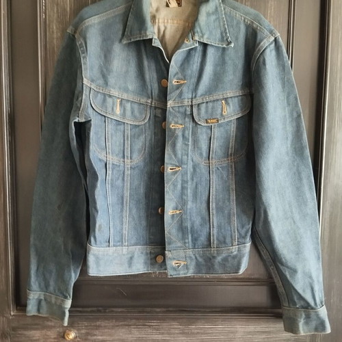 Lee Vintage 70's original denim jacket like new, unisex, blue
