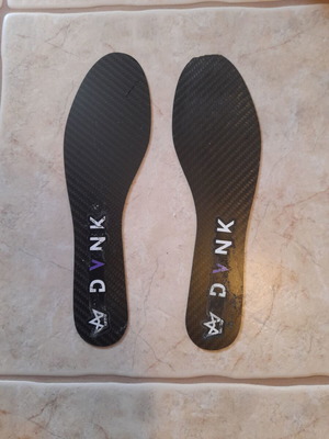 Dvnk carbon fiber insoles size 43