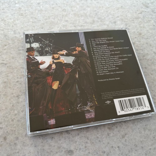 Shania Twain Live in Las Vegas CD like new, country