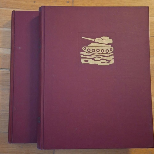 History of the Second World War Raymond Cartier used, 2 volumes, Papyros