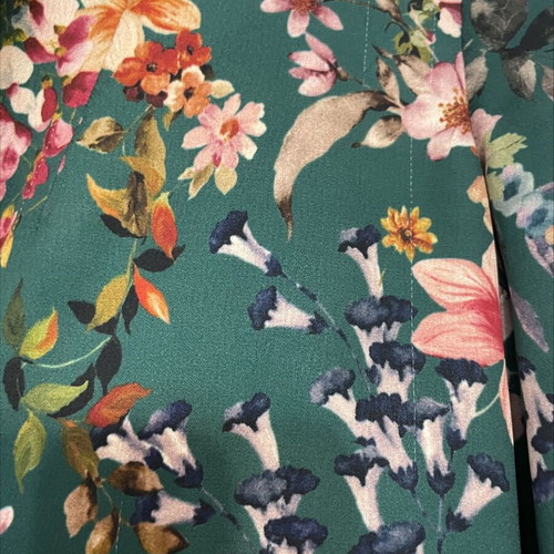 Zara floral jacket medium size like new, oversized fit