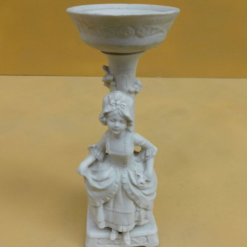 Biscuit porcelain amphorae German, about 130 years old