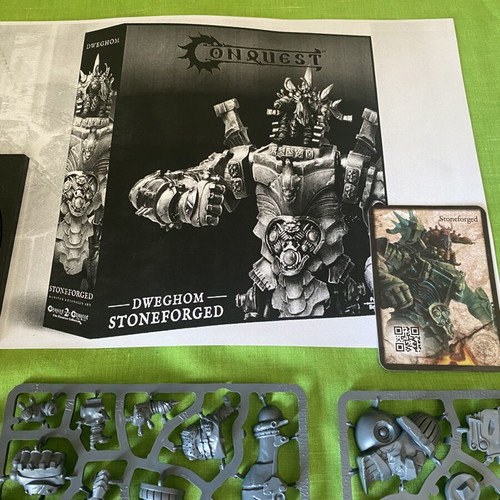 Conquest Yoroni Oni Kishin Raiu dual kit miniature