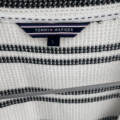 Tommy Hilfiger women's jacket size Large new, black and white
