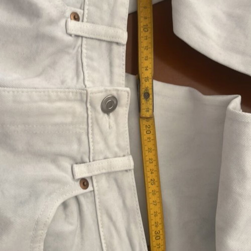 H&M pants size S new with gift t-shirt white turquoise