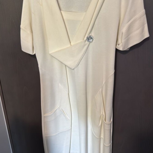 Derpouli dress beige like new XXL 44 16