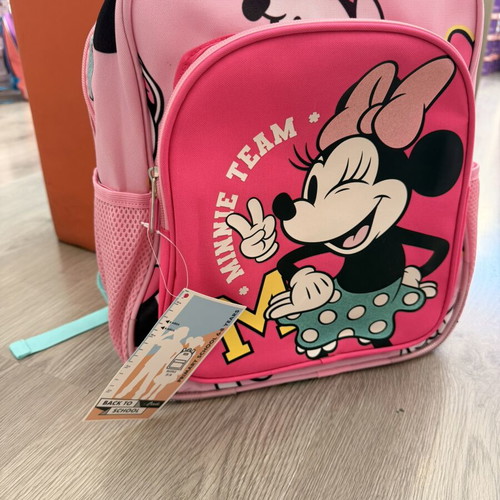 Minnie Mouse children's school backpack, new, pink