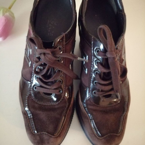 Hogan Interactive women's shoes used, brown size 37.5