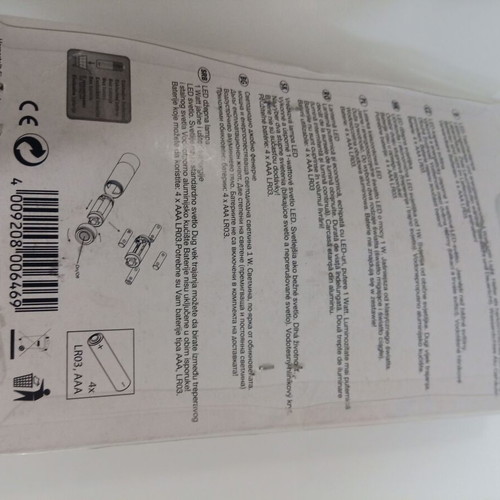 Flashlight new, unused in box