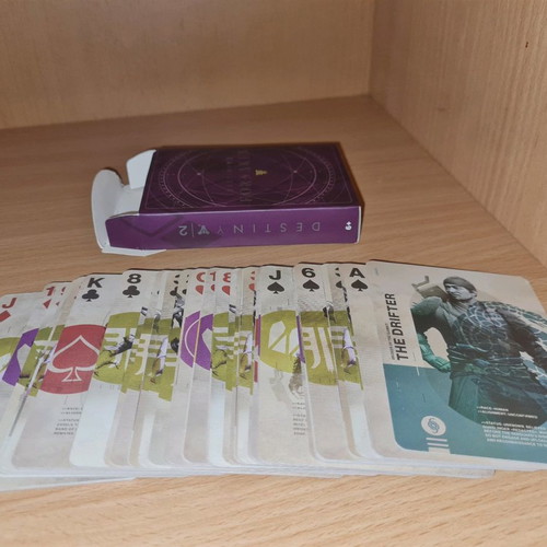 Destiny Forsaken card deck like new, collectible from GameStop