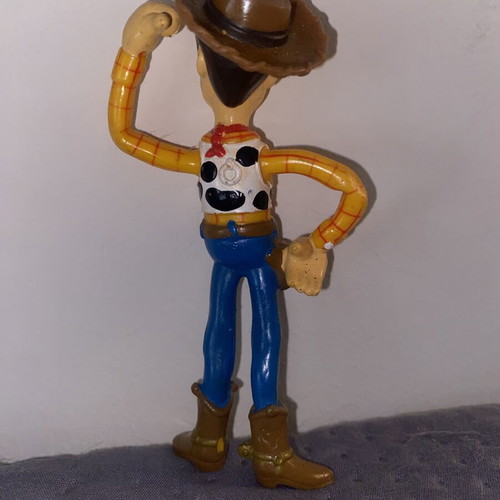Woody Sheriff collectible figure used, hard plastic