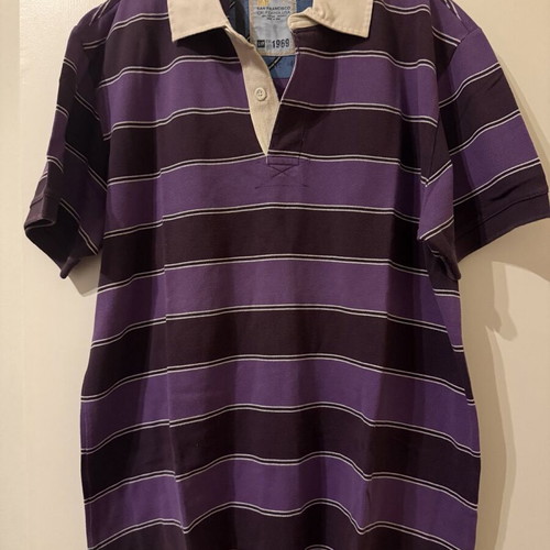 Gap polo shirt XL purple like new