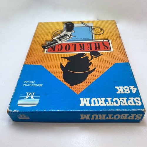 Sherlock Spectrum ZX tape cassette used, no manual