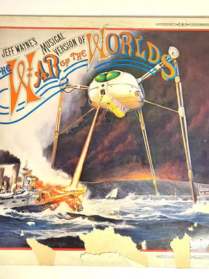 Jeff Wayne's Musical Version Of The War Of The Worlds βινύλιο μεταχειρισμένο, 1978