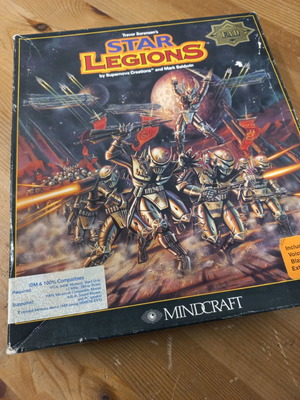 Star Legions PC game μεταχειρισμένο, το κουτί με φθορά
