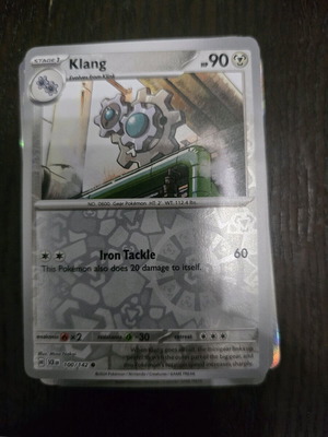Klang Pokemon card new