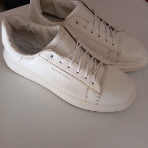Renato Garini No46 leather shoes used, white