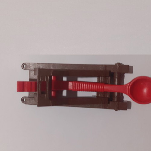 Playmobil catapult like new, missing wheels