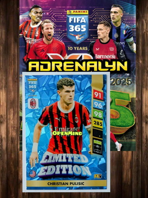 Christian Pulisic Limited Edition Fifa 365 2025 Andrenalyn XL card new