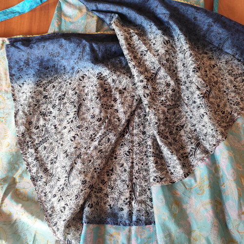 Indian Magic Boho Wrap Skirt one size, like new, multicolor