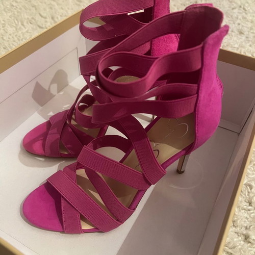 Jessica Simpson sandals new, size 36 1/2, pink