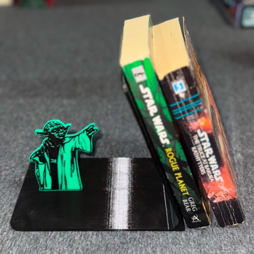 Star Wars Yoda 3d Printed Bookend made to order