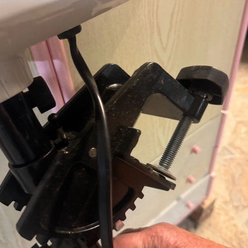 Electric motor with spare propeller like new