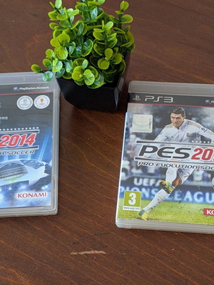 Pro Evolution Soccer 2012 and 2014 for PS3 like new