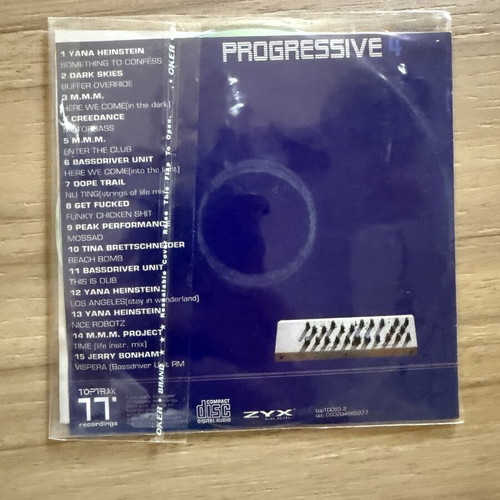 Underground Techno Progressive Electronic CD Collection like new, 90s–00s