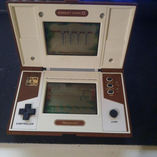 Nintendo Game & Watch Donkey Kong II JR-55 Multi Screen console used