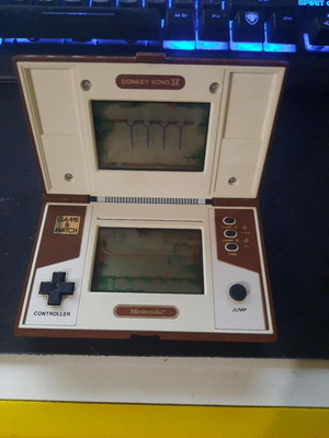 Nintendo Game & Watch Donkey Kong II JR-55 Multi Screen console used
