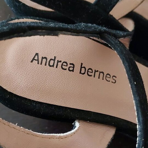 Andrea Bernes sandals like new, multicolor, size 36