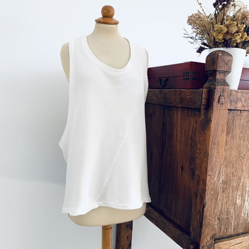 Blouse Stelios Koudounaris like new, organic cotton, small/one size