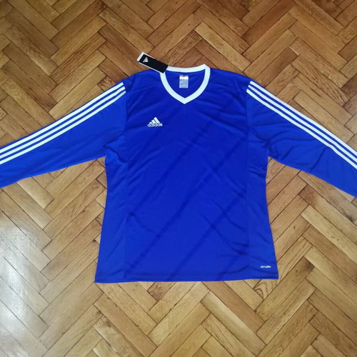 Adidas Tabela Jersey Football Training Shirt Climalite Blue XL New