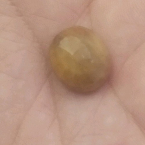 Yellow Beryl 16.05 ct new with certificate of authenticity