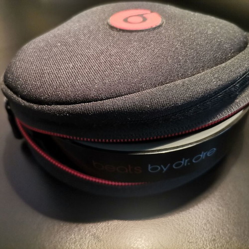 Dr. Dre Beats headphones used, wired