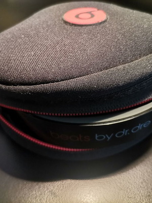 Dr. Dre Beats headphones used, wired