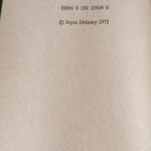 Book No Starch in My Coat by Joyce Delaney like new, English