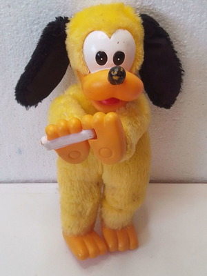 Λούτρινο σκυλάκι Disney Tokyo Disneyland μεταχειρισμένο με πλαστικό βινύλιο