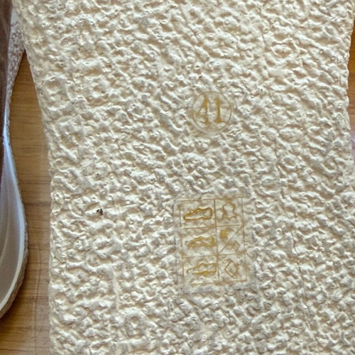 Emanuelle Vee suede sneakers like new, size 41, white and brown