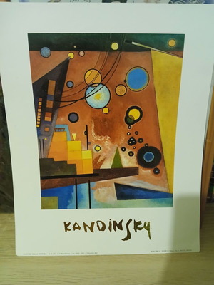 Heavy Red (Schweres Rot) art print by Wassily Kandinsky