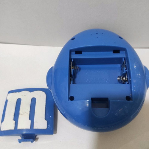 Vintage 1997 M&M's Blue Handheld Video Game used