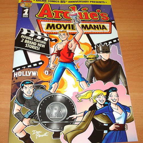 Archie's Movie Mania comic like new, Greek language