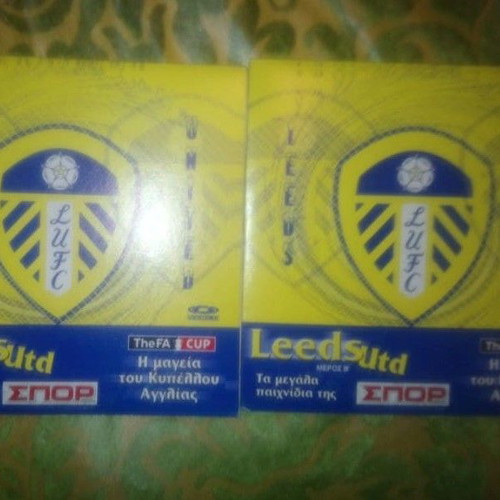 Leeds DVD The Big Games 2 new, 2 DVDs