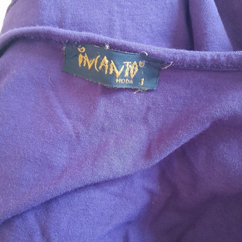 Semizie blouse purple like new, fitted