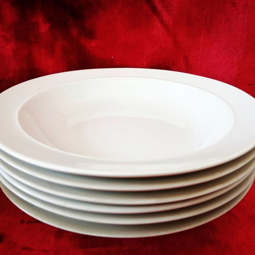 Ionia Plates Set of 24 New from 1988 White