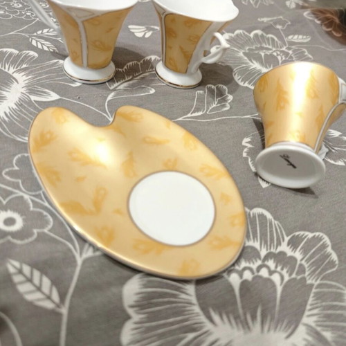 Limoges Greek Coffee Set 6 Pieces New
