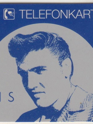 Elvis Parfum Germany phone card used, 3,000 print run